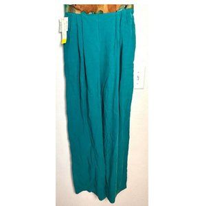 IN GROUP LTD Pants Womens 6 Drop Crotch 90s Wide Leg USA Made Watercolor Y2K
